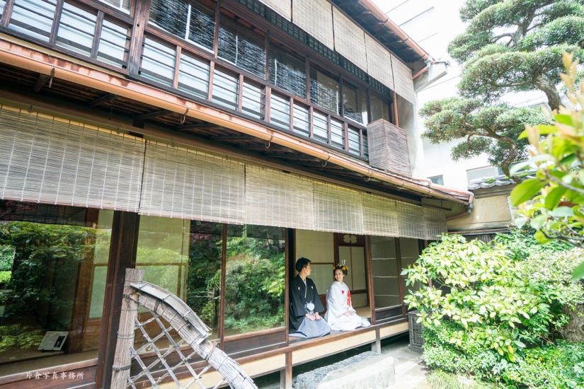 日本邸宅・縁側 京都前撮り