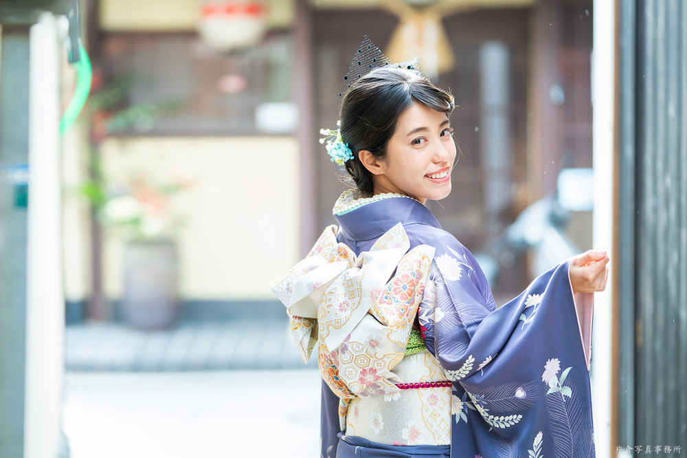 京都成人式前撮り・片倉写真事務所