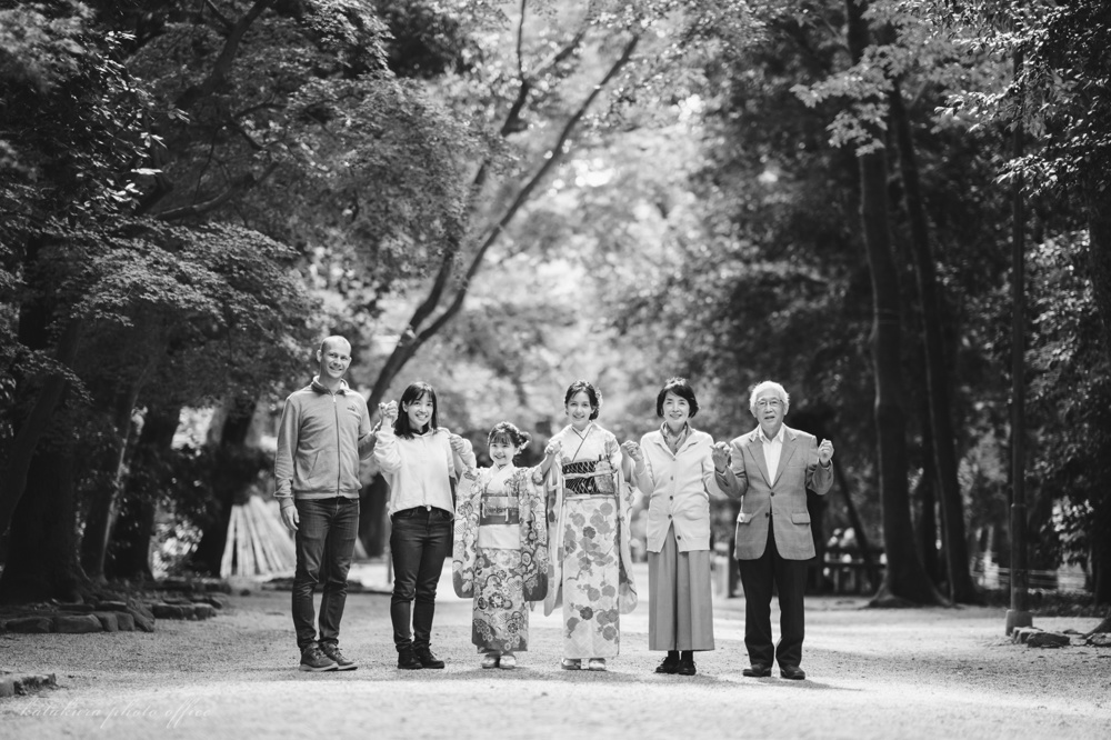 京都 十三詣り スタジオ撮影