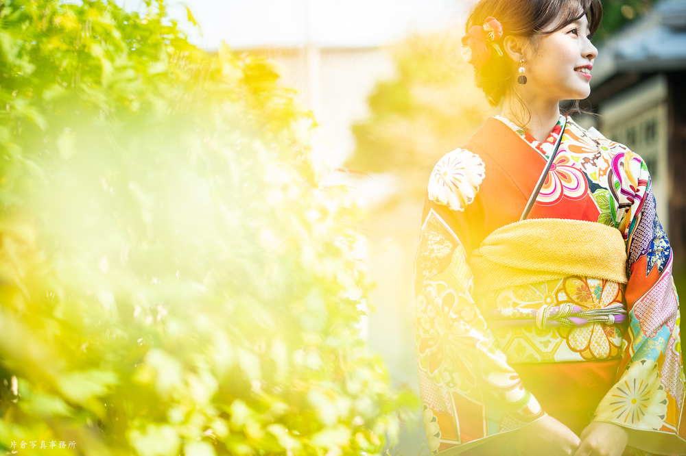 京都 成人式 ロケーション撮影