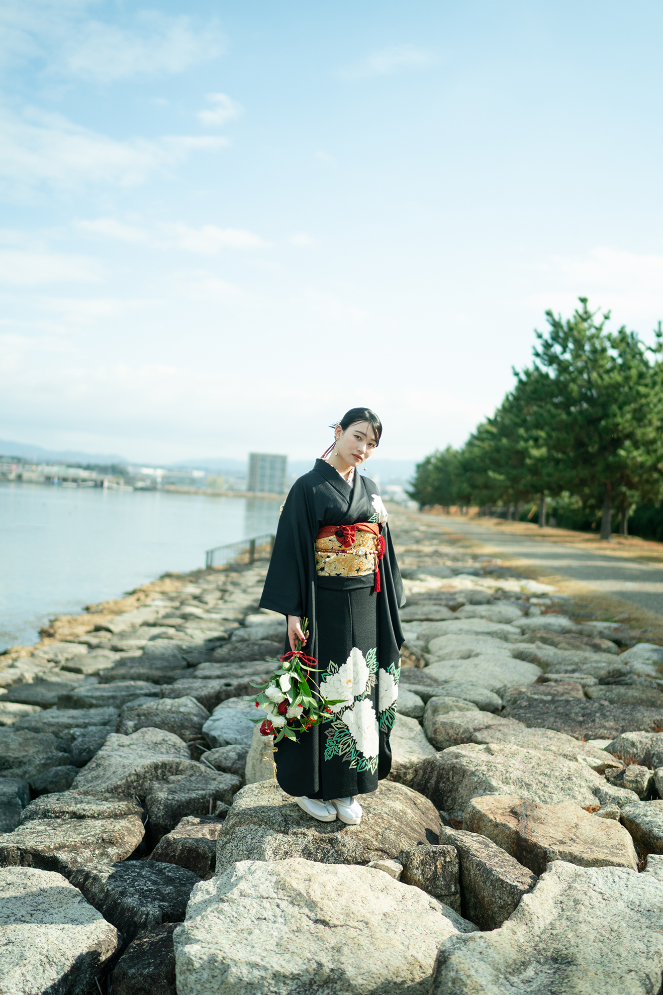 琵琶湖|成人式前撮り|カメラマン