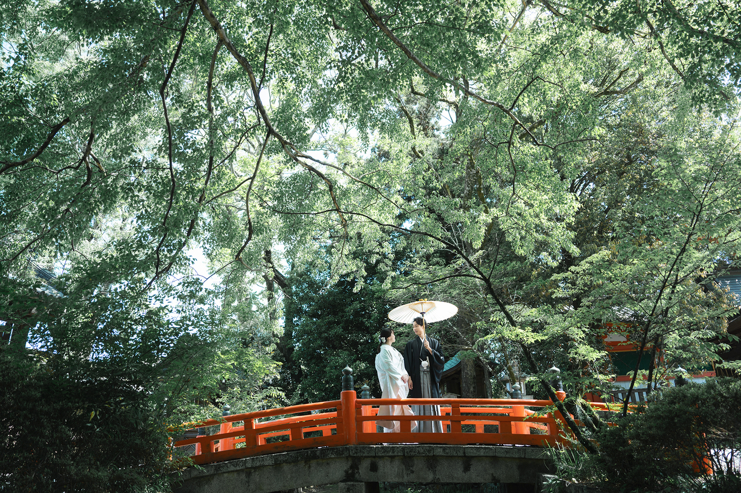 今宮神社　婚礼写真　フォトウエディング