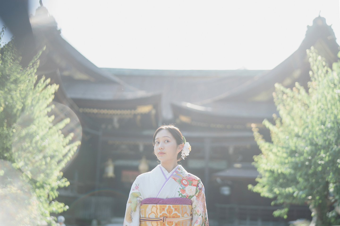 成人式前撮り 北野天満宮