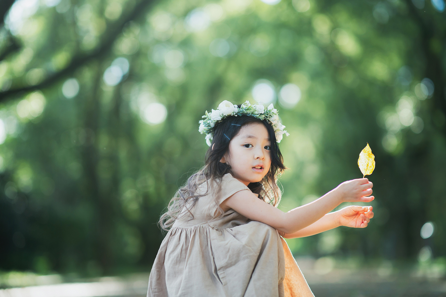 京都植物園 ロケーション撮影 子供写真