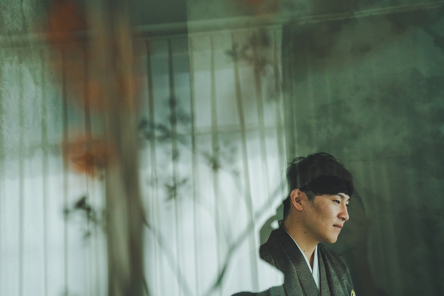 片倉写真事務所 スタジオ写真 新郎様