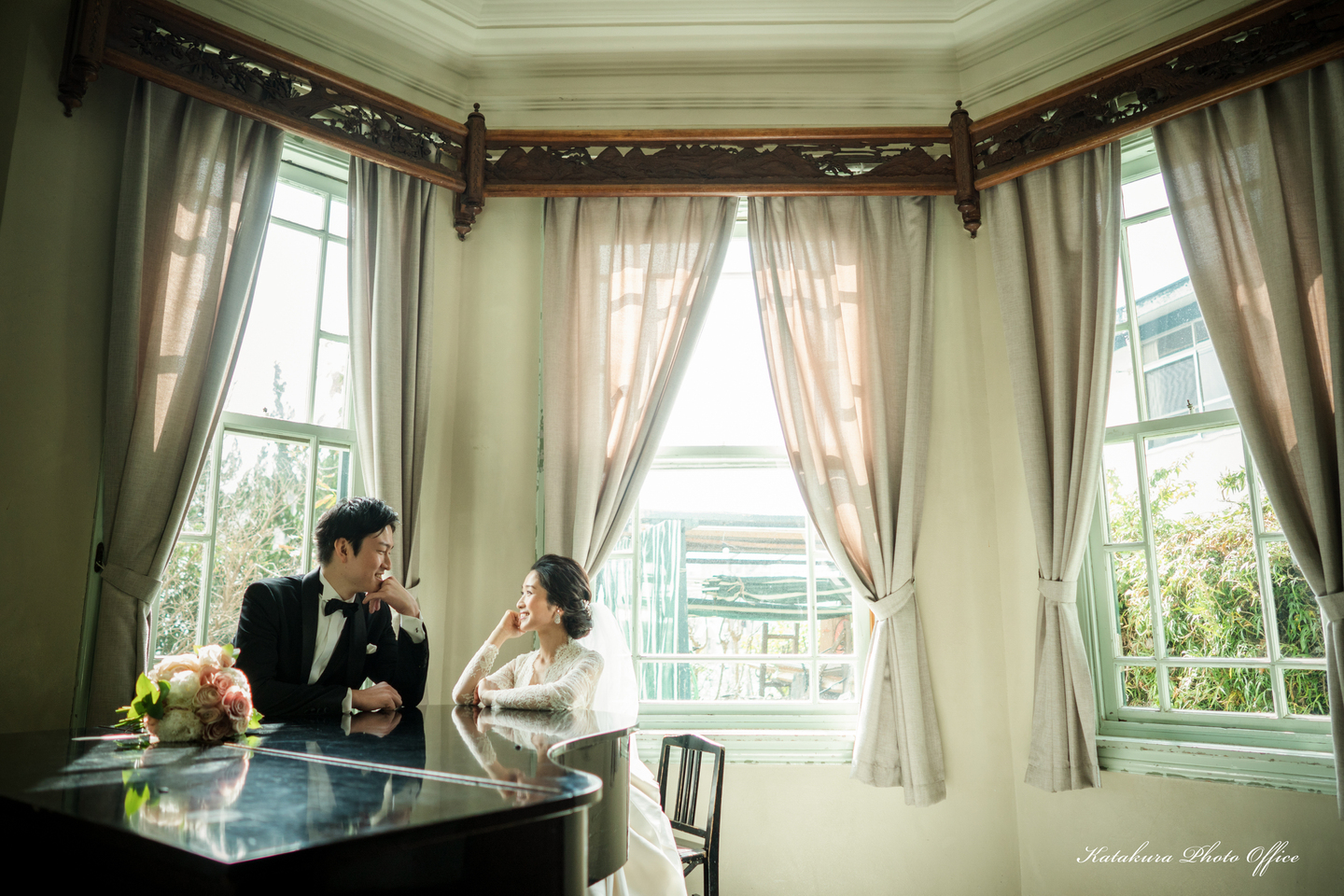 海の見える洋館で前撮り｜神戸｜グッゲンハイム邸