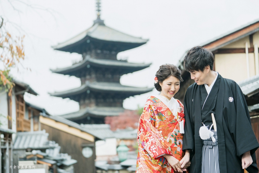 八坂 前撮り 片倉写真事務所